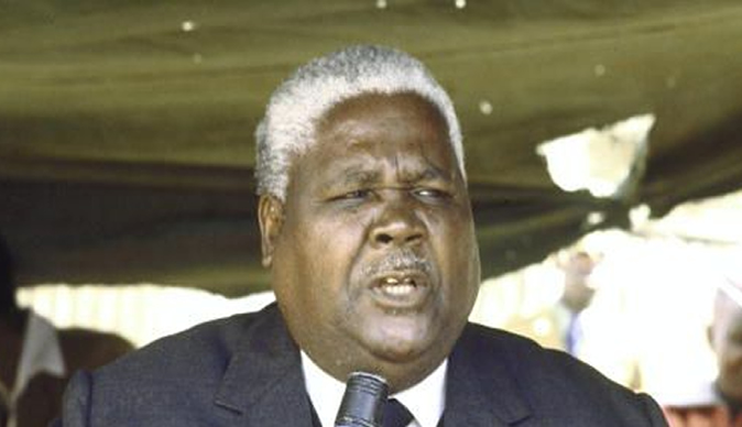 The late Vice President Cde Joshua Nkomo