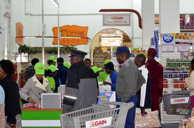 Newly opened Gain Cash and Carry Bulawayo branch