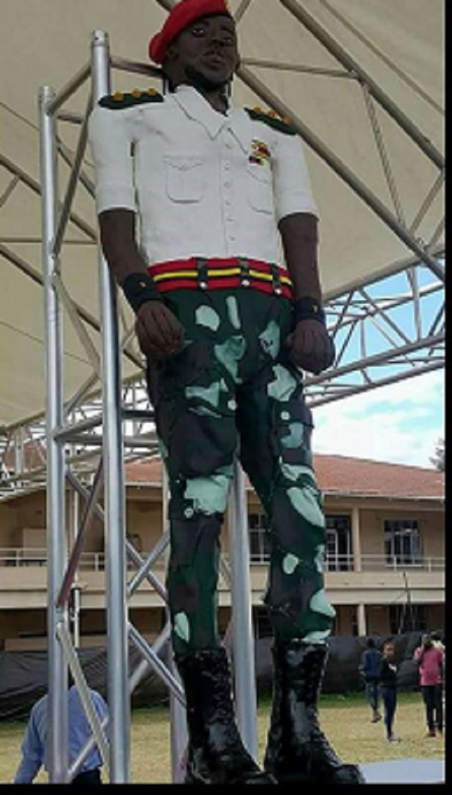 Jah Prayzah life-size cake