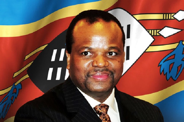 The outgoing Sadc chairperson King Mswati III