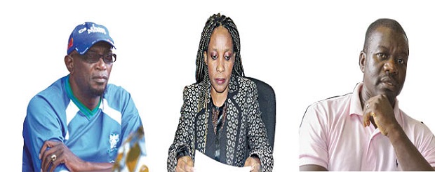 Kenny Mubaiwa, Joy Setshedi and Nhlanhla Dube