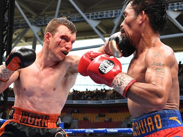 Jeff Horn versus Manny Pacquiao