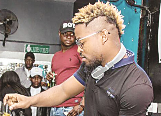 Prince Kaybee at Club Eden in Bulawayo