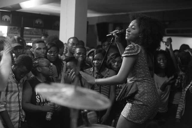 Ammara Brown in Victoria Falls