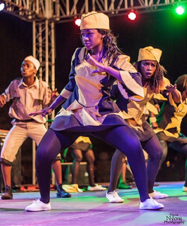 Iyasa on stage. — Picture by Mgcini Nyoni