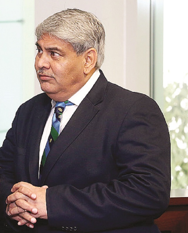 ICC chairman Shashank Manohar