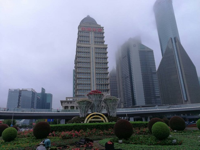 Skyscrappers in Shanghai