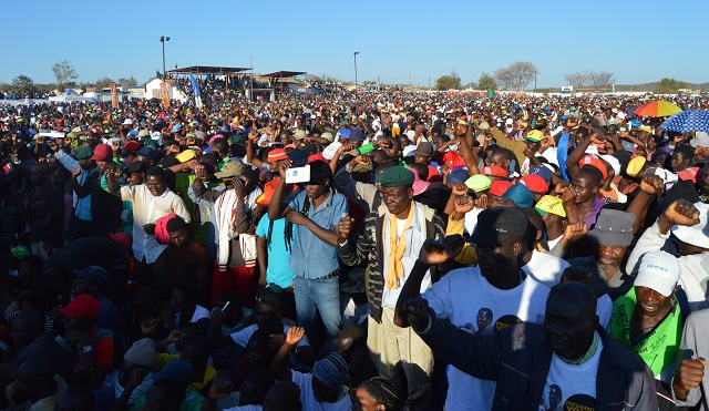 (File pic) Youths at the Mat South Rally Interface