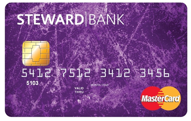 Steward Bank ATM card