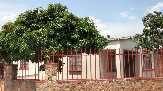 The house where the domestic worker was found dead in Emakhandeni