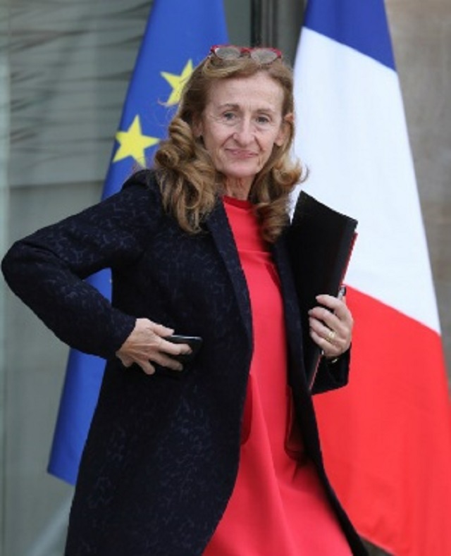French Justice Minister Nicole Belloubet (Ludovic Marin/AFP)