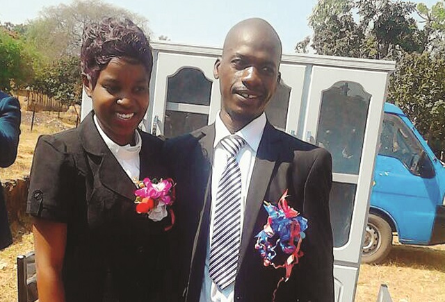 Rev Mary Chipoka-Zenda and husband Trevor