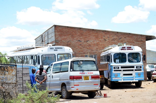 The workshop in Kelvin North where the tragedy occurred