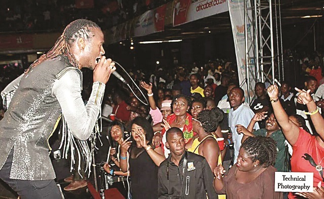 Jah Prayzah at the launch of his latest album