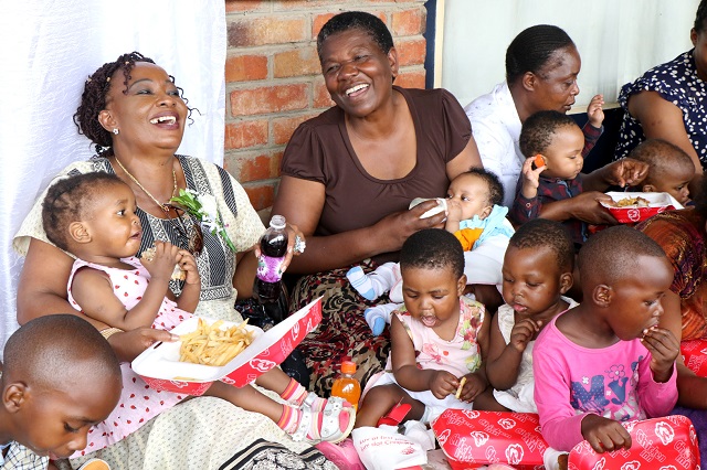 First lady at Thembiso Home4