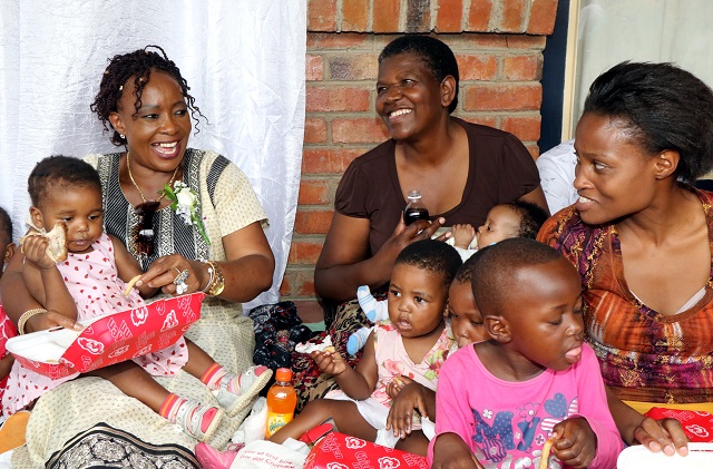 First lady at Thembiso Home5