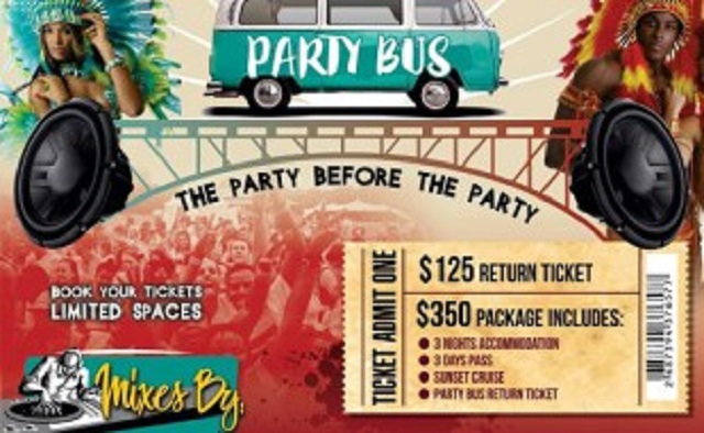 Vic Falls party bus