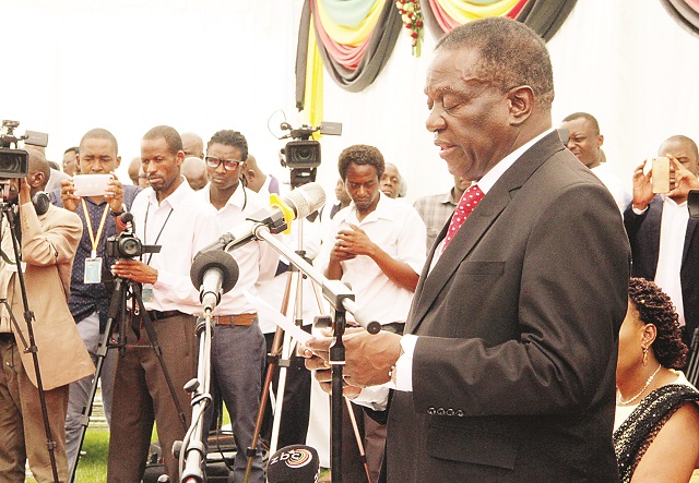 President Emmerson Mnangagwa