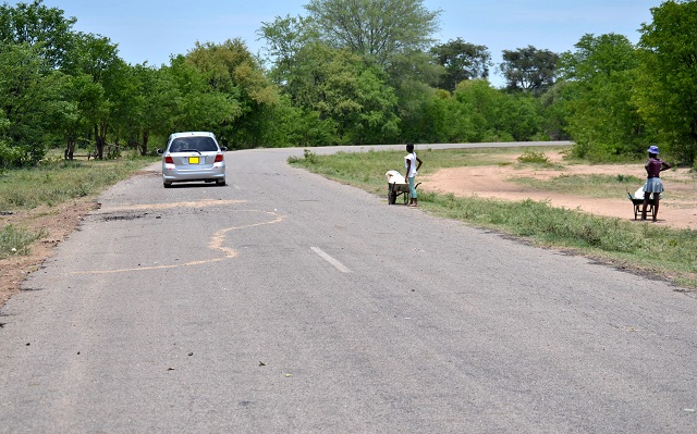 The curve which the lorry driver failed to negotiate